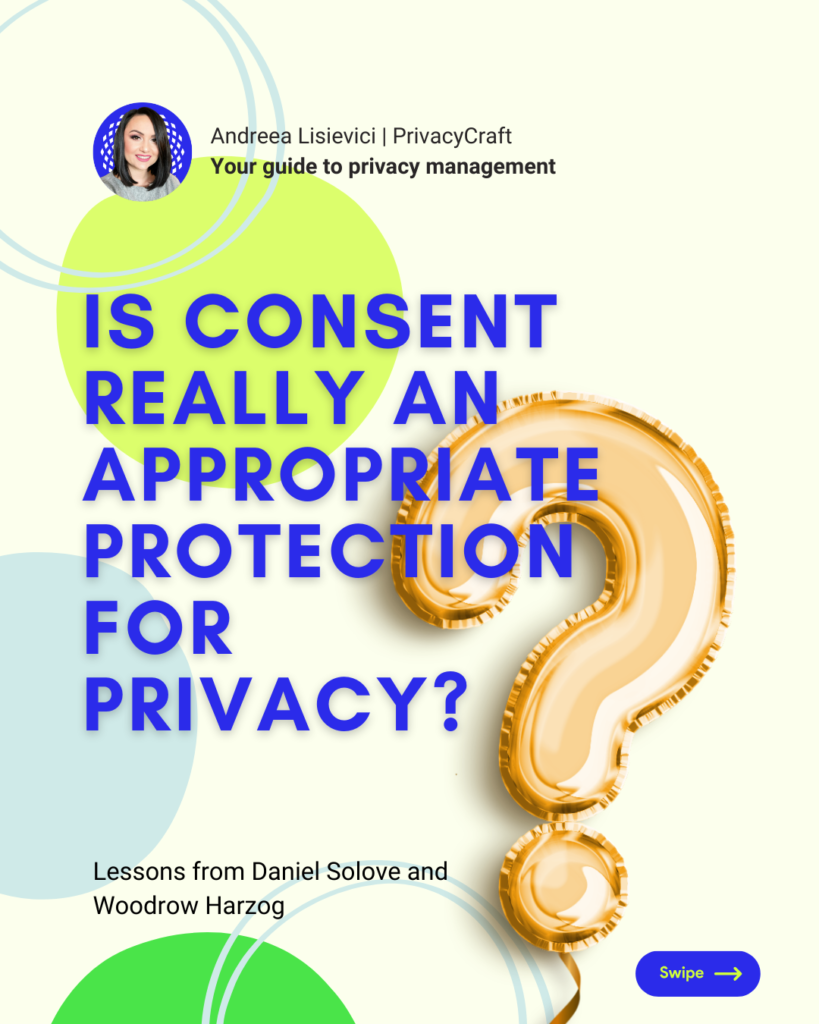 Can people really be in control of their data, and can consent ensure that?