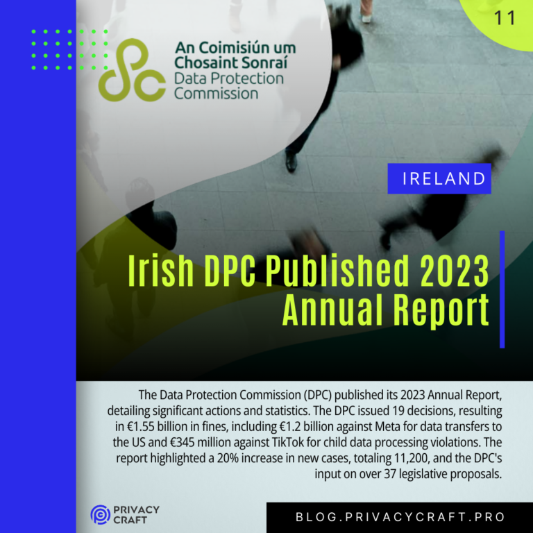 Irish DPC Published 2023 Annual Report