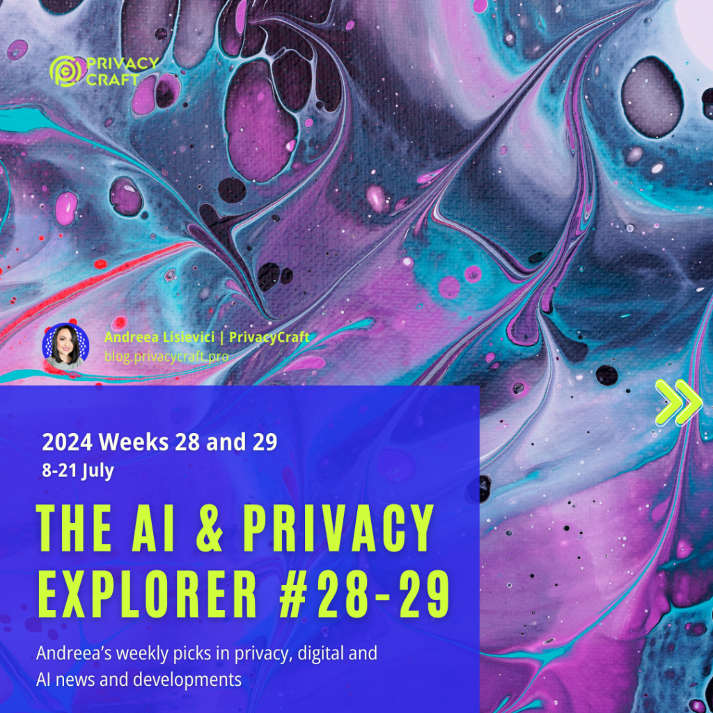 The AI & Privacy Explorer | Weeks 28-29